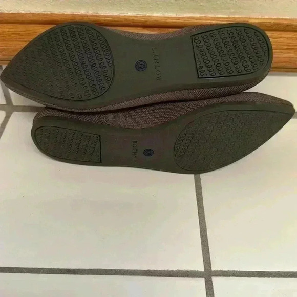 Rothy's Ponts in Mink Purple with Blue Heel Trim Size Women's 6 - Picture 7 of 7